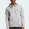 ADIDAS Essential Hoodie Medium Grey Heather