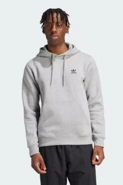 ADIDAS Essential Hoodie Medium Grey Heather