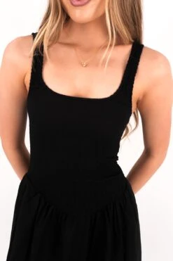 Essential Maxi Dress Black -Jean Jail Shop Essential Maxi Dress Black 3