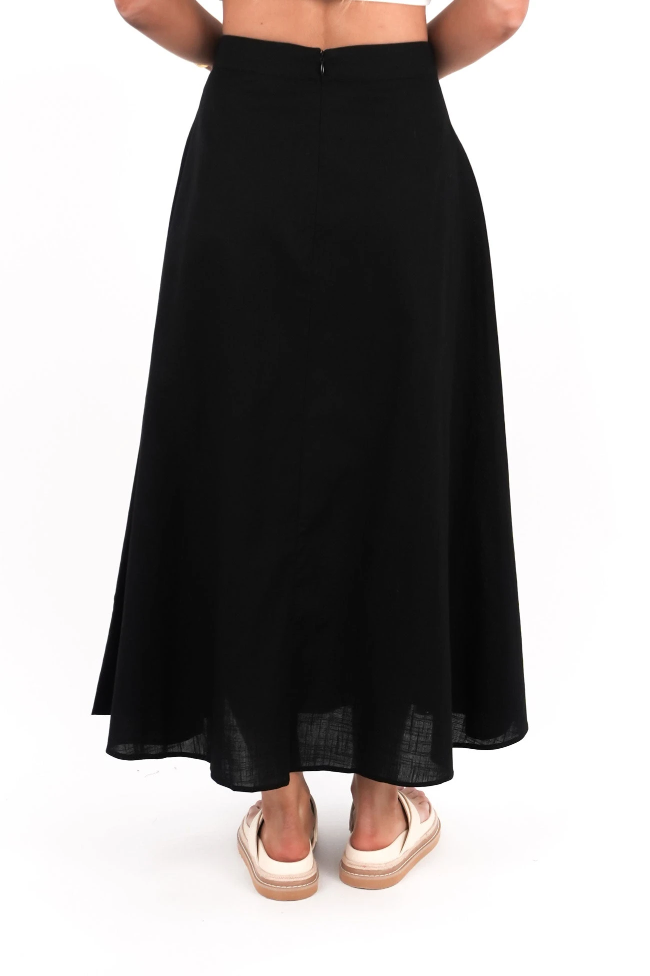 Essential Maxi Skirt Black 3 Essential Maxi Skirt Black - Image 3