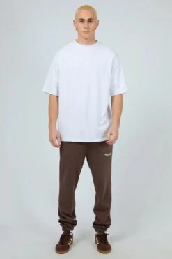 Essential Theory Track Pant Chocolate -Jean Jail Shop Essential Theory Track Pant Chocolate f1jpg
