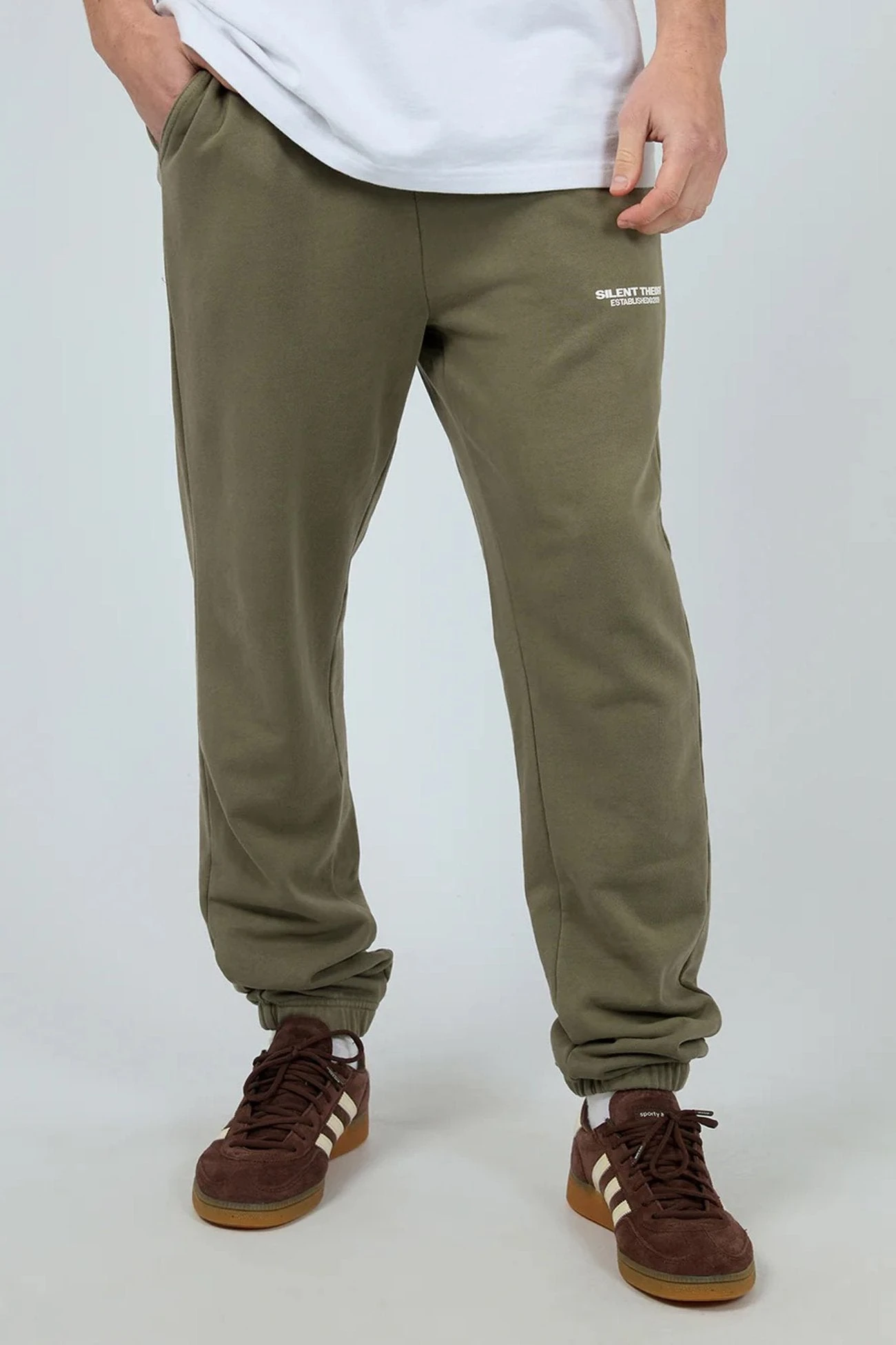 Essential Theory Track Pant Khaki 3 Essential Theory Track Pant Khaki - Image 3