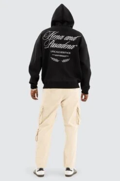 Etiquette Box Fit Hoodie Jet Black 8 Etiquette Box Fit Hoodie Jet Black -Jean Jail Shop Etiquette Box Fit Hoodie Jet Black b1