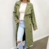 Eve Trench Coat Khaki