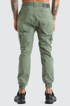 F100 Cargo Jogger Khaki 7 F100 Cargo Jogger Khaki -Jean Jail Shop F100 Cargo Jogger Khaki bjpg