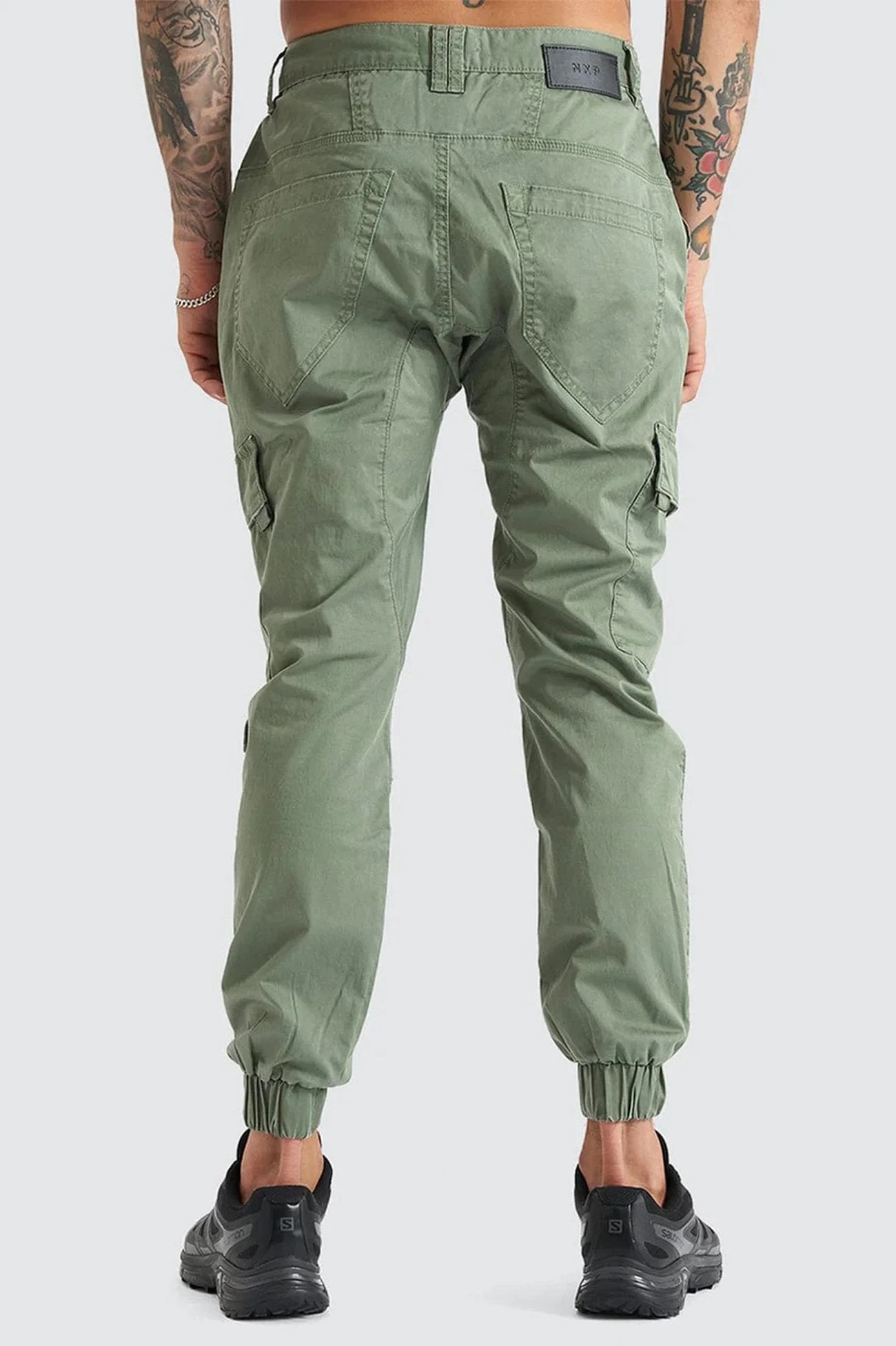 F100 Cargo Jogger Khaki 3 F100 Cargo Jogger Khaki - Image 3