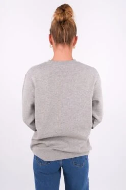 Rhythm Flagship Boyfriend Fleece Crew Grey Heather -Jean Jail Shop Flagship Boyfriend Fleece Crew Grey Heatherb