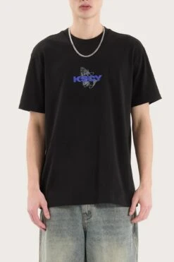 Fleeting Relaxed Tee Jet Black