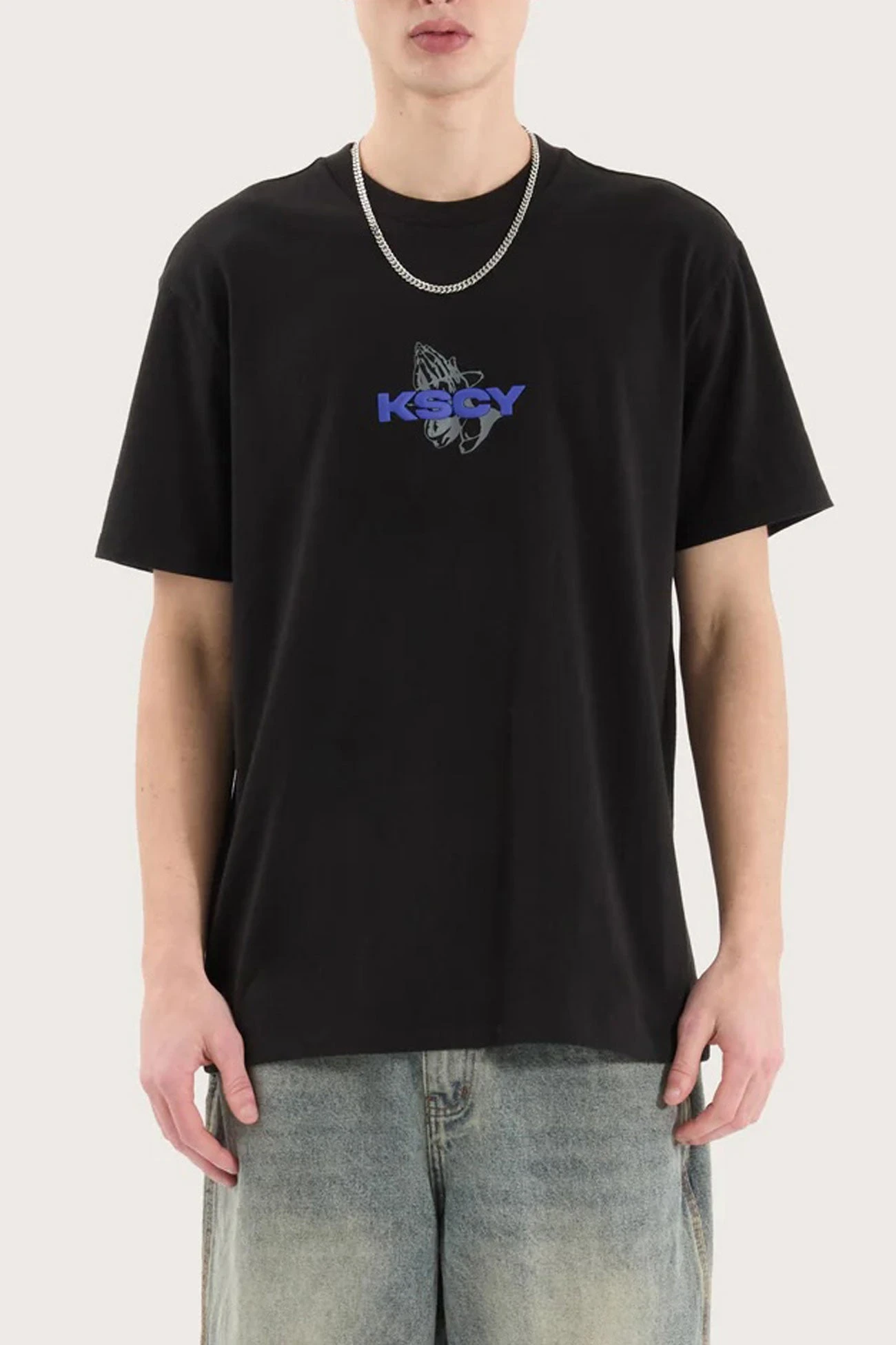 Fleeting Relaxed Tee Jet Black 1 Fleeting Relaxed Tee Jet Black