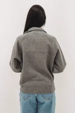 Frankie 1/4 Zip Charcoal -Jean Jail Shop Frankie 1 4 Zip Charcoal3