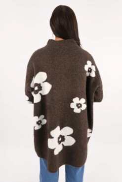 Gia Knit Jumper Brown 5 Gia Knit Jumper Brown -Jean Jail Shop Gia Knit Jumper Brown b