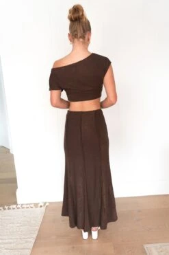 Gwen Set Chocolate -Jean Jail Shop Gwen Set Chocolate b