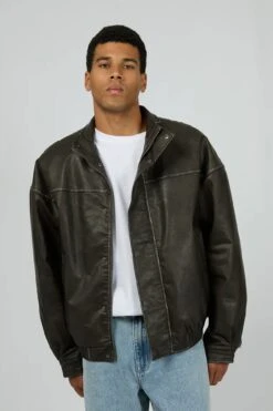 Harley Pleather Jacket Black
