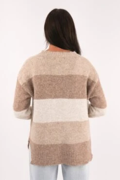 Henrie Knit Jumper Mocha -Jean Jail Shop Henrie Knit Jumper Mocha 6jpg