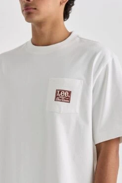 Lee Heritage Box Cutter Pocket Tee White 7 Lee Heritage Box Cutter Pocket Tee White -Jean Jail Shop Heritage Box Cutter Pocket Tee White fcjpg