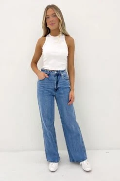 Wrangler Hi Bells Jean Bellwood Indigo