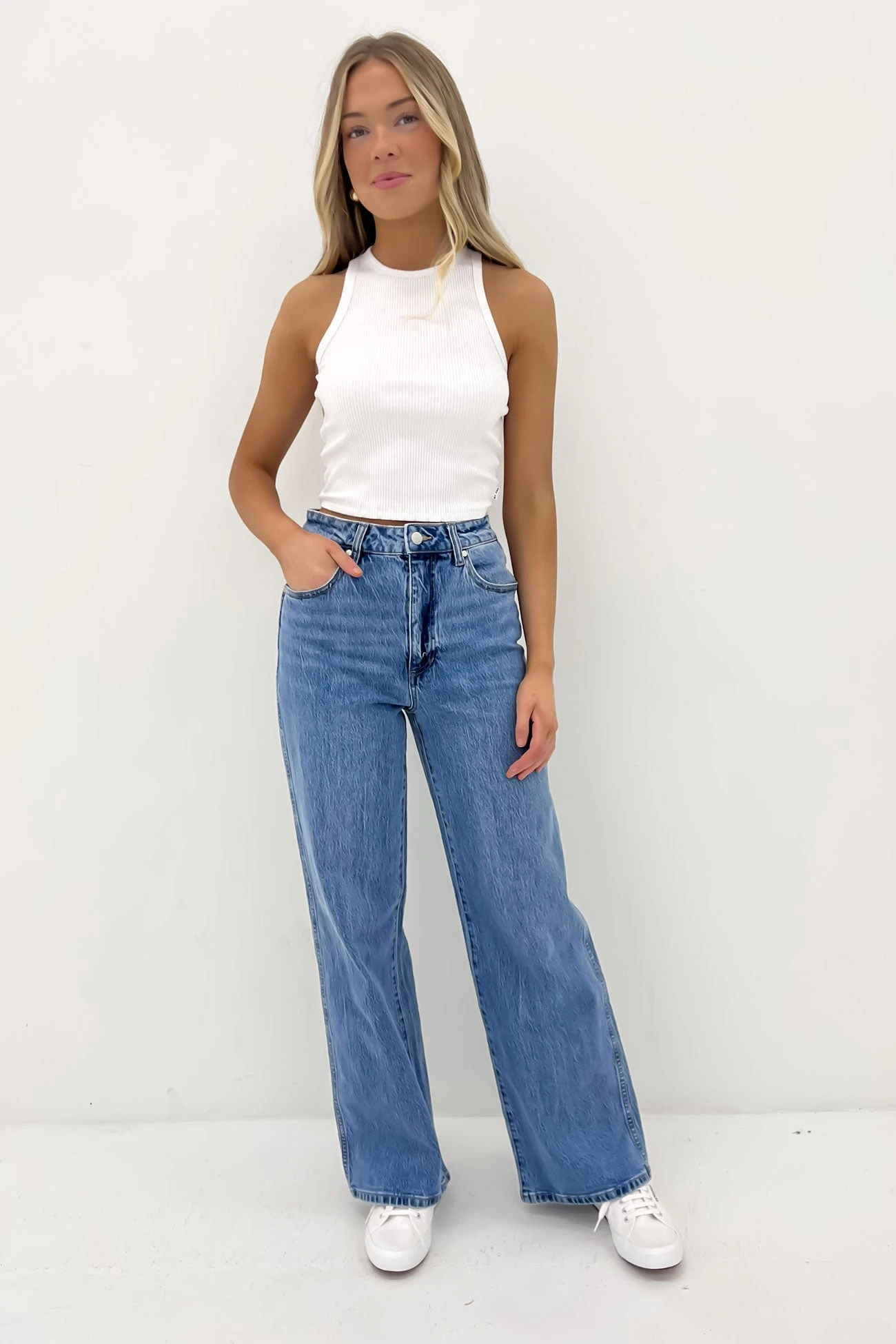 Wrangler Hi Bells Jean Bellwood Indigo 1 Wrangler Hi Bells Jean Bellwood Indigo