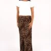 Honey Maxi Skirt Leopard