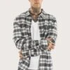 Horizons Long Sleeve Shirt Grey Check