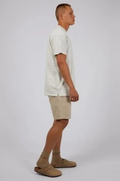 Hugo Stripe Tee White -Jean Jail Shop Hugo Stripe Tee White s1jpg