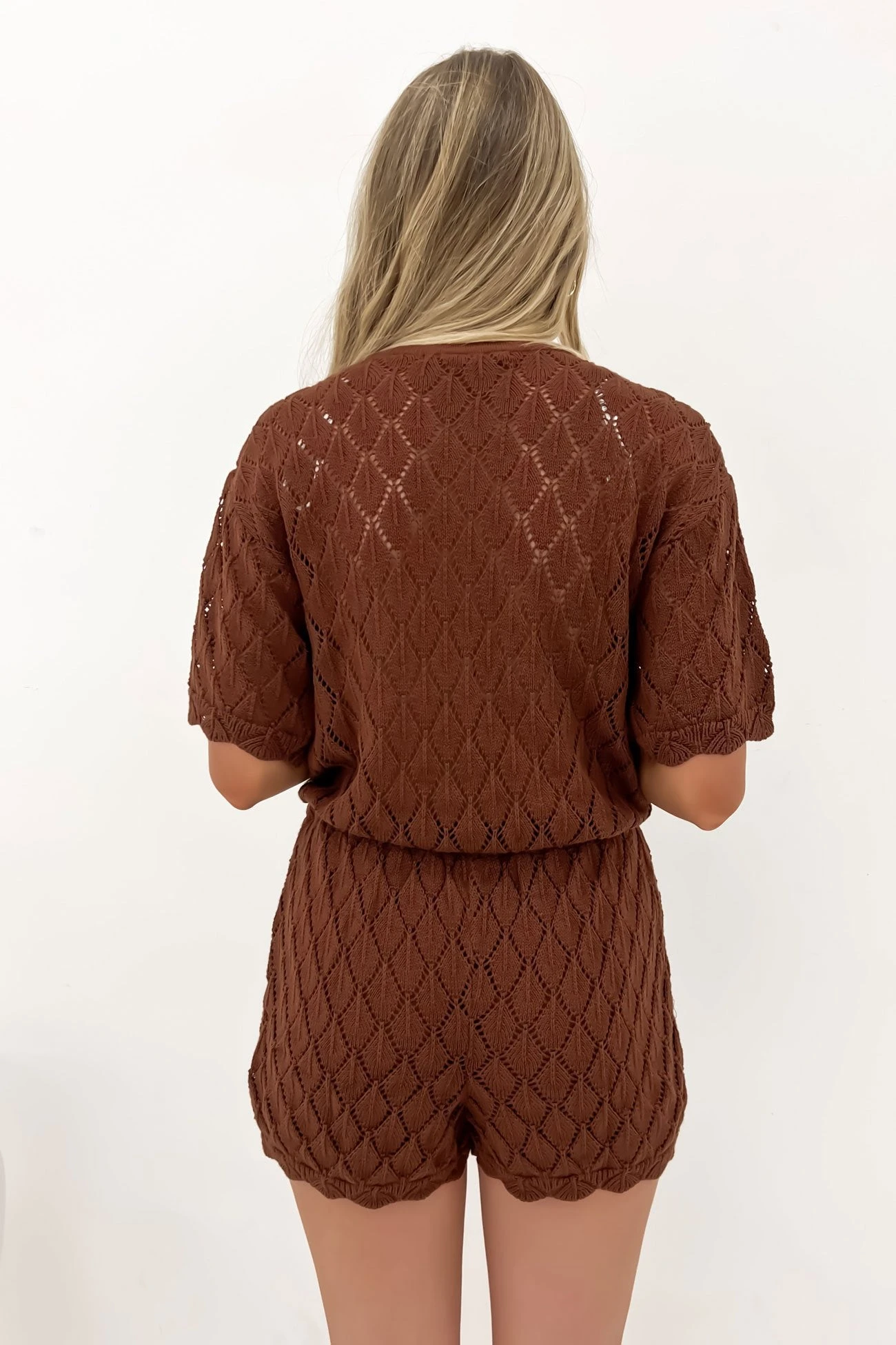 Hunter Playsuit Brown 3 Hunter Playsuit Brown - Image 3