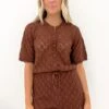 Hunter Playsuit Brown