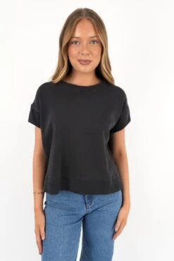 Hustler Tee Charcoal