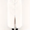 Indiana Denim Midi Skirt White