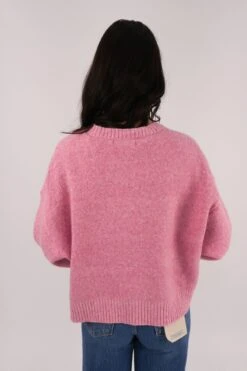 Ingrid Knit Jumper Pink 7 Ingrid Knit Jumper Pink -Jean Jail Shop Ingrid Knit Jumper Pink b