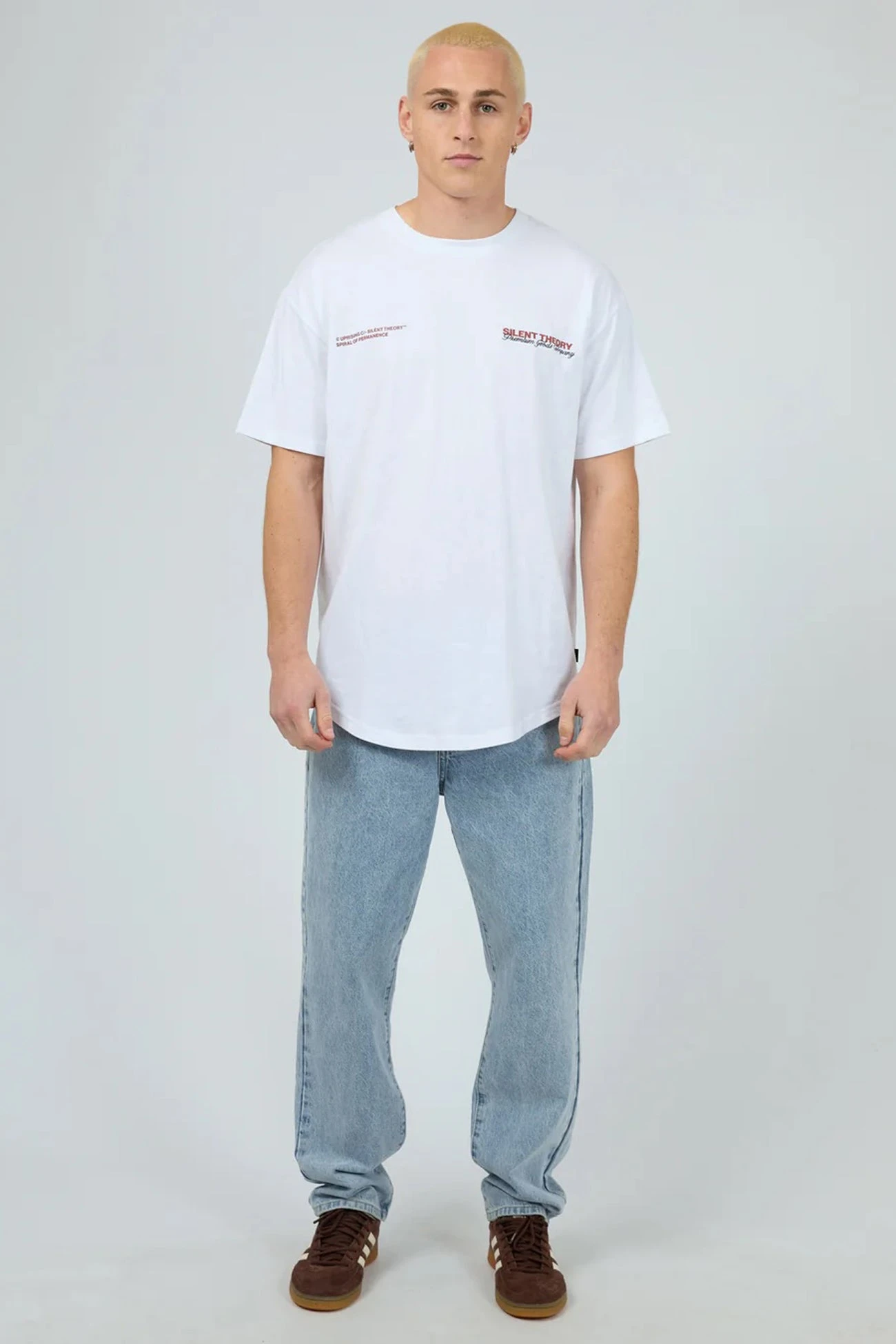 Initials Tee White 3 Initials Tee White - Image 3