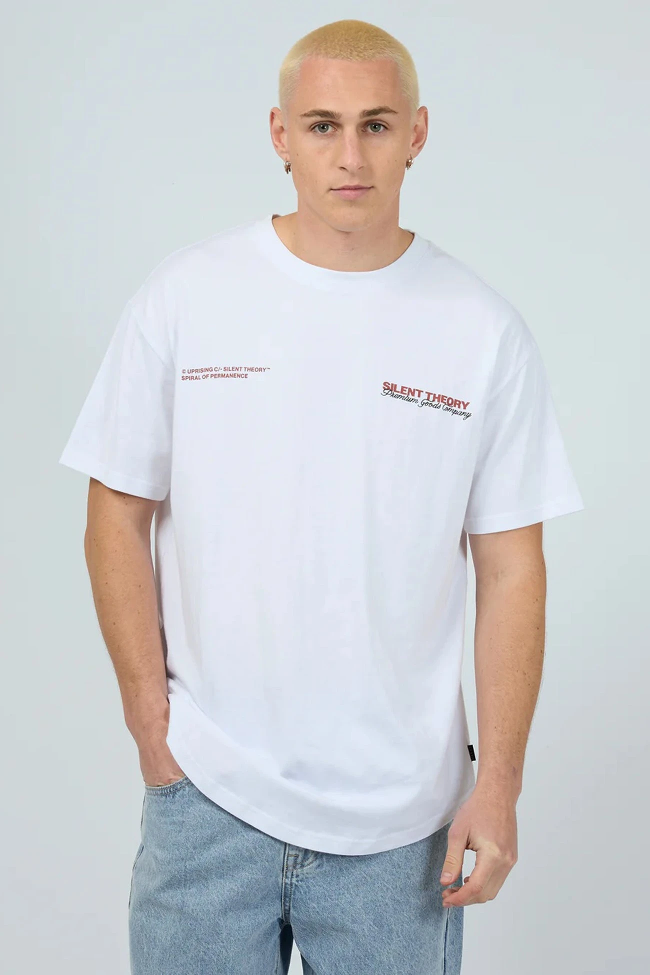 Initials Tee White 1 Initials Tee White