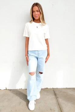 JNJL Core Tee Vintage White 6 JNJL Core Tee Vintage White -Jean Jail Shop JNJL Core Tee Vintage White ffjpg