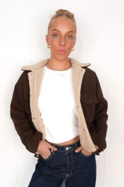 James Jacket Chocolate