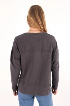 Jayne Throw On Top Charcoal 5 Jayne Throw On Top Charcoal -Jean Jail Shop Jayne Throw On Top Charcoal b