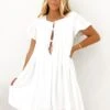 Jethro Mini Dress White