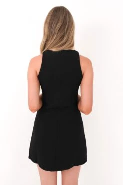 Joplin Mini Dress Black -Jean Jail Shop Joplin Mini Dress Black2jpg