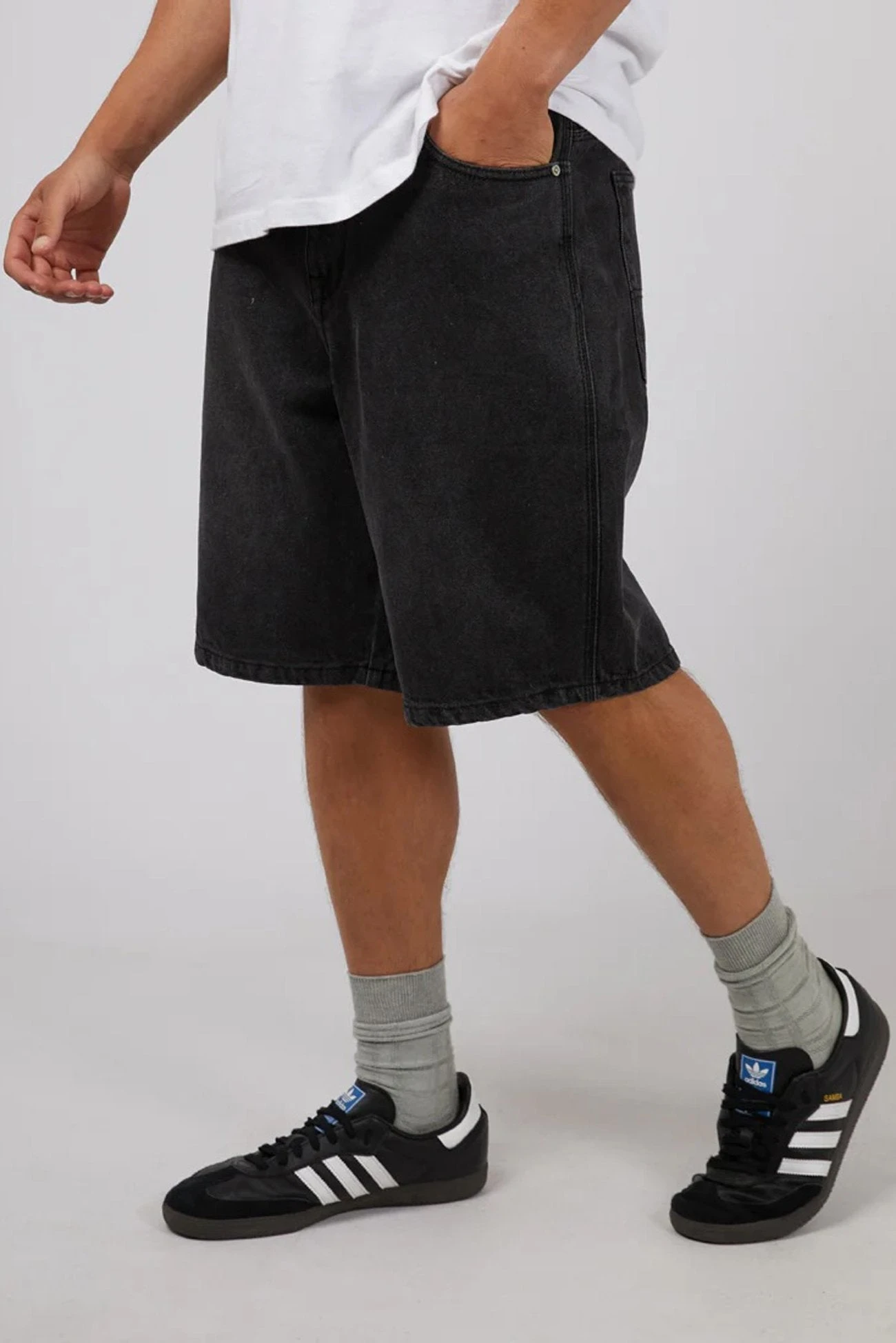 Jort Washed Black 3 Jort Washed Black - Image 3