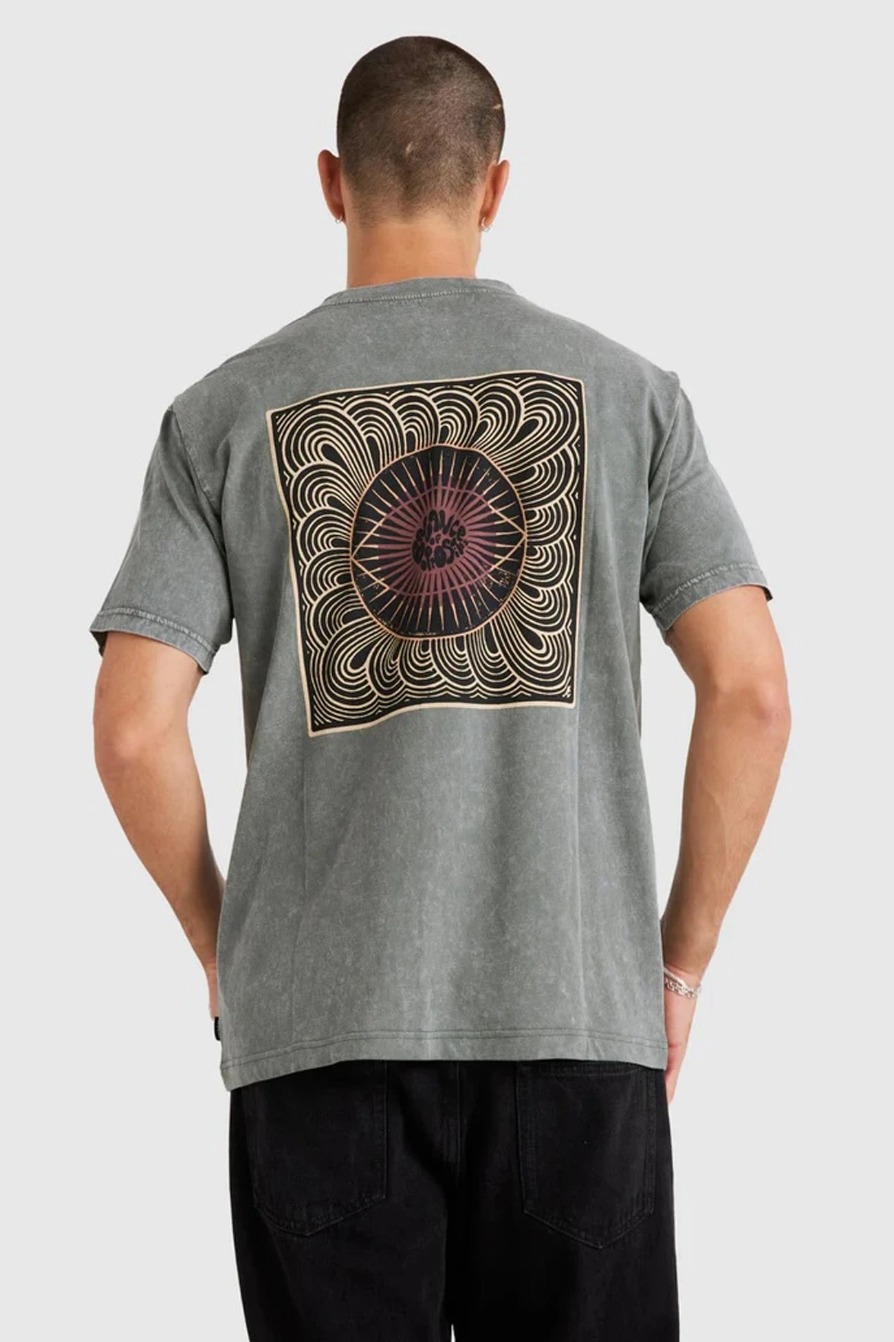 RVCA Jupiter Short Sleeve Tee Jade 2 RVCA Jupiter Short Sleeve Tee Jade - Image 2