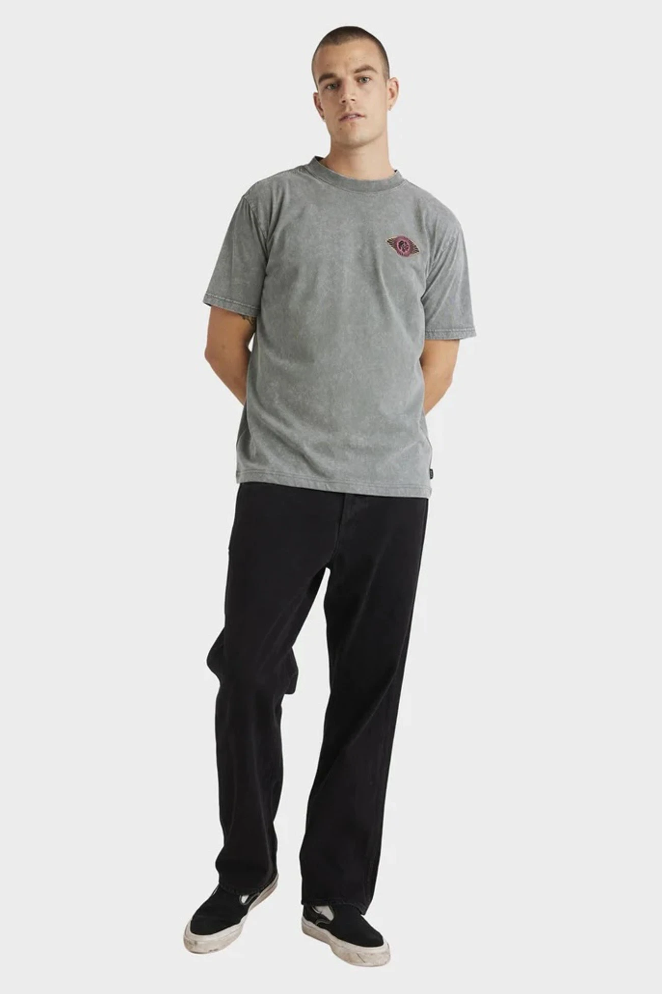 RVCA Jupiter Short Sleeve Tee Jade 3 RVCA Jupiter Short Sleeve Tee Jade - Image 3