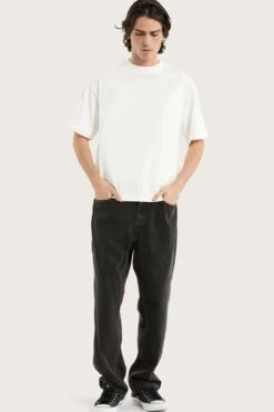 K6 Baggy Wide Leg Jean Black