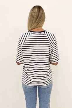 Kenji Tee Navy Stripe -Jean Jail Shop Kenji Tee Navy Stripe b