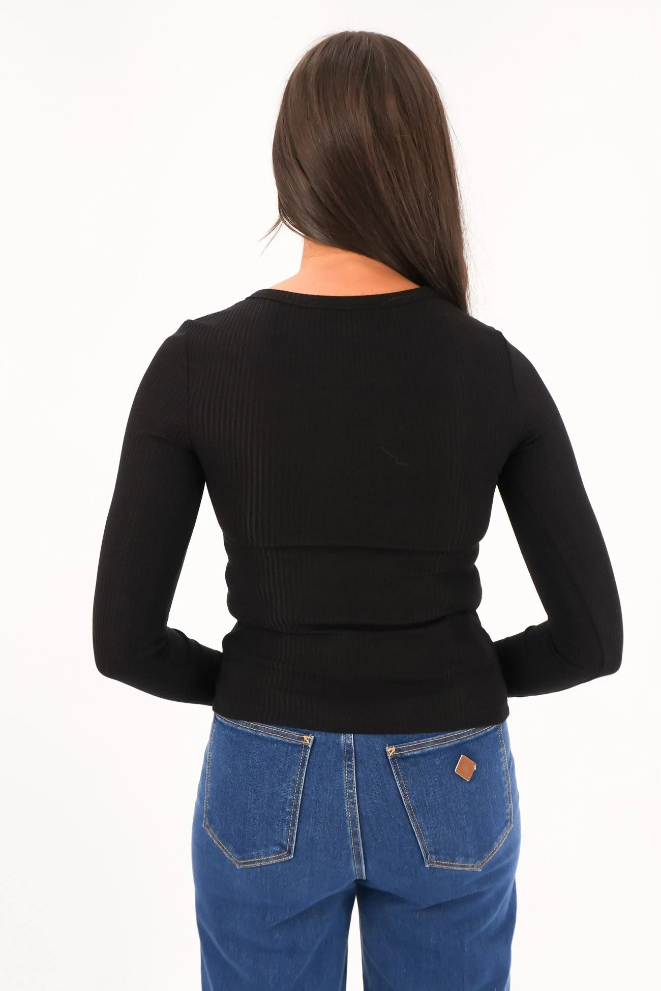 Kioko Long Sleeve Black 3 Kioko Long Sleeve Black - Image 3
