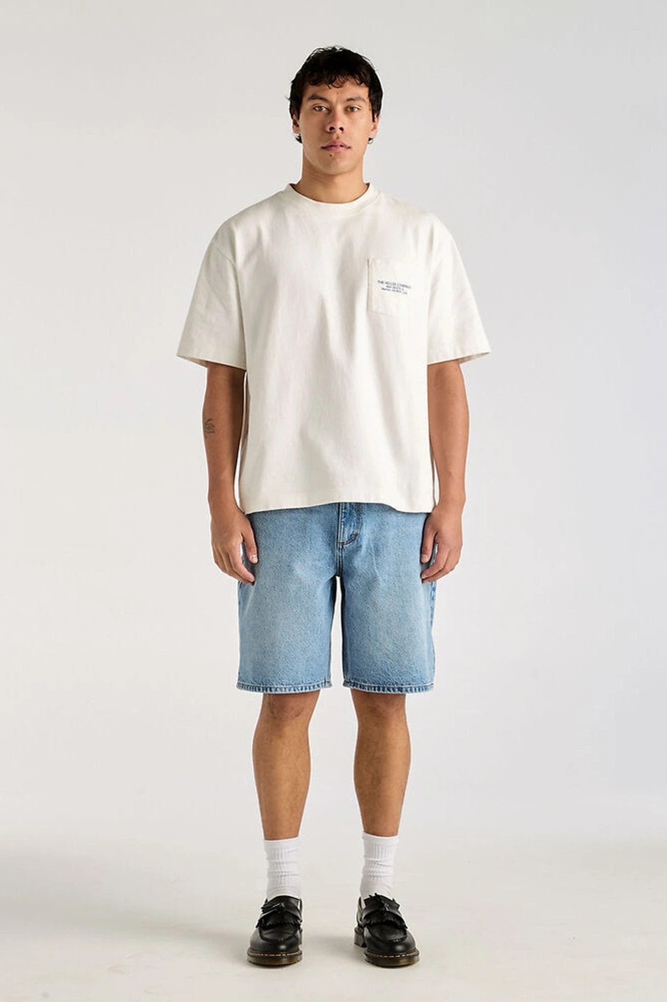 Lee L-Five Biggie Short Breakers Blue 4 Lee L-Five Biggie Short Breakers Blue - Image 4