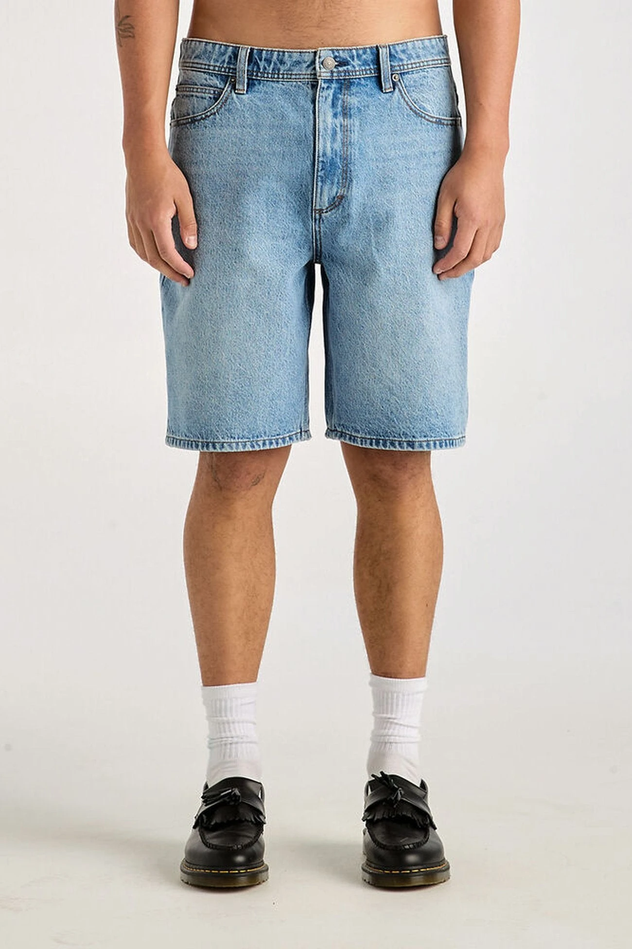 Lee L-Five Biggie Short Breakers Blue 1 Lee L-Five Biggie Short Breakers Blue