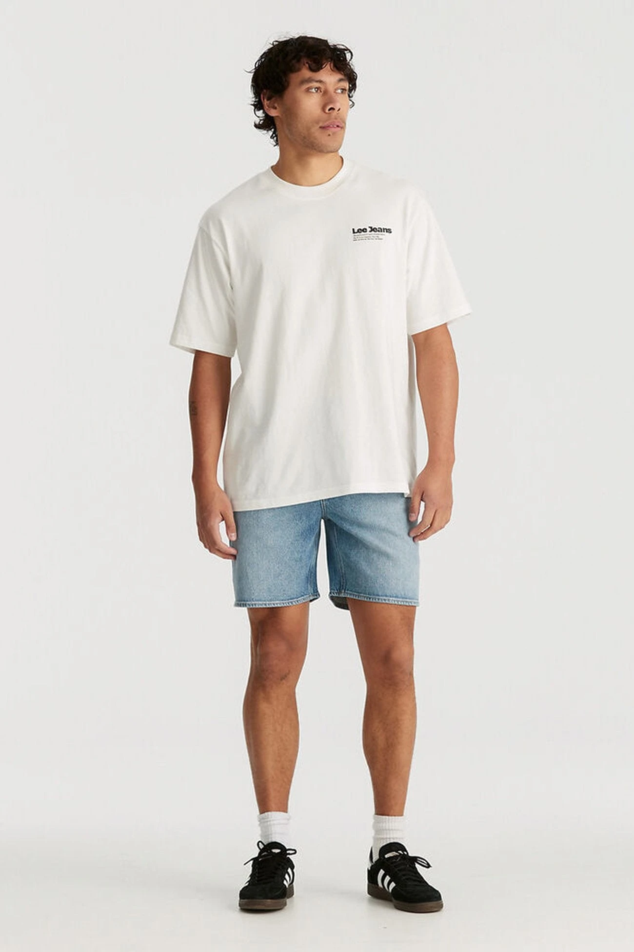 Lee L-Three Short Groovejet Blue 4 Lee L-Three Short Groovejet Blue - Image 4