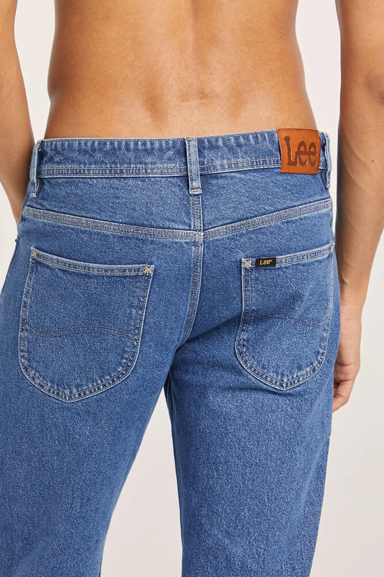 Lee L-Three Straight Jean Satisfaction Indigo 4 Lee L-Three Straight Jean Satisfaction Indigo - Image 4