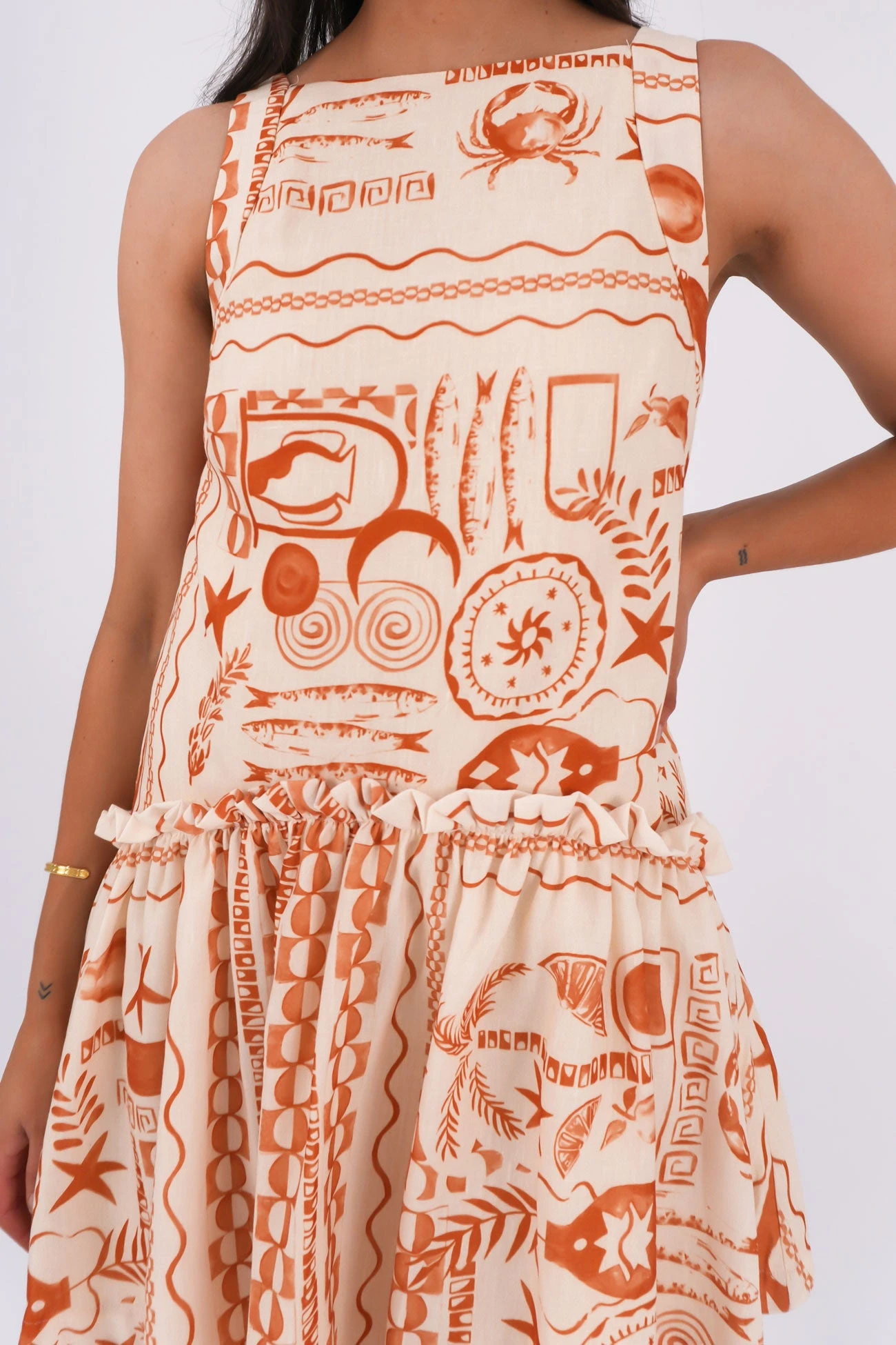 Layne Mini Dress Cyprus 3 Layne Mini Dress Cyprus - Image 3