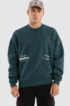 Lectern Box Fit Sweater Sea Moss