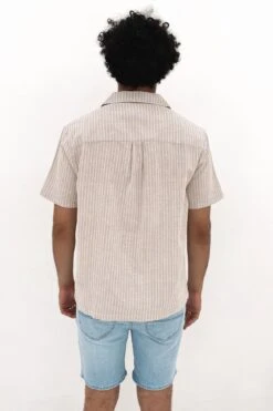 Lee Holiday Shirt Sand Stripe -Jean Jail Shop Lee Holiday Shirt Sand Stripe bjpg