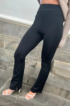 Leighton Flare Pant Black -Jean Jail Shop LeightonFlarePantBlackfff